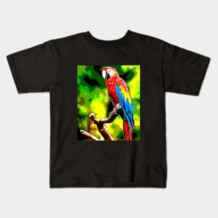 Macaw Kids T-Shirt